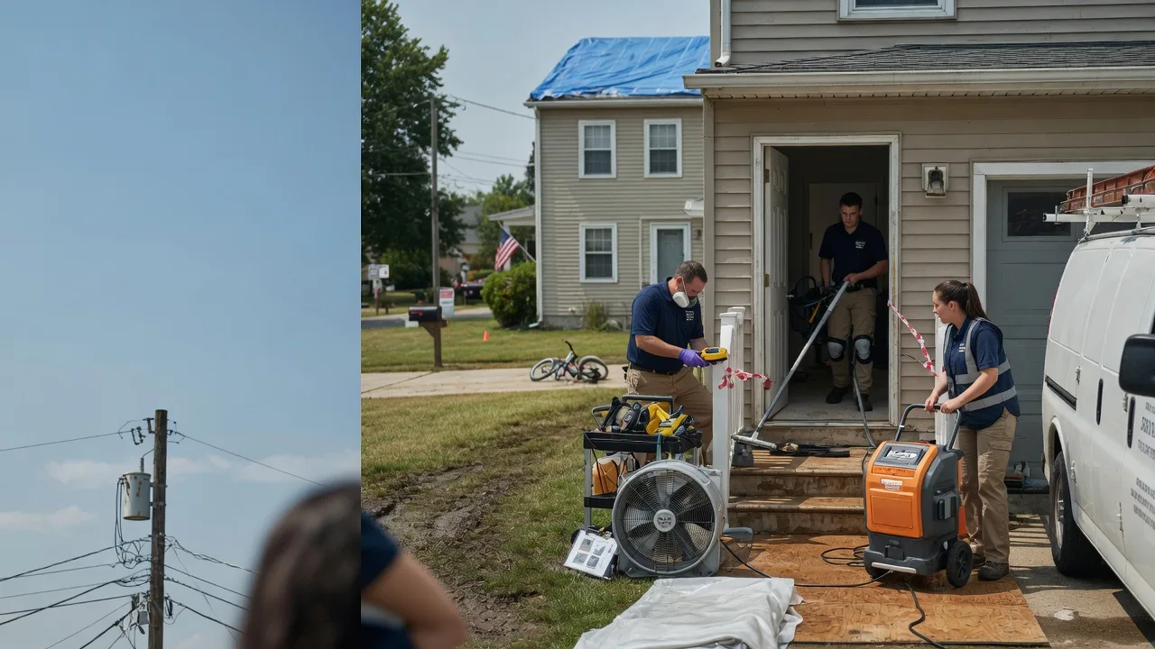 Water Damage Repair in Livingston, WI near me